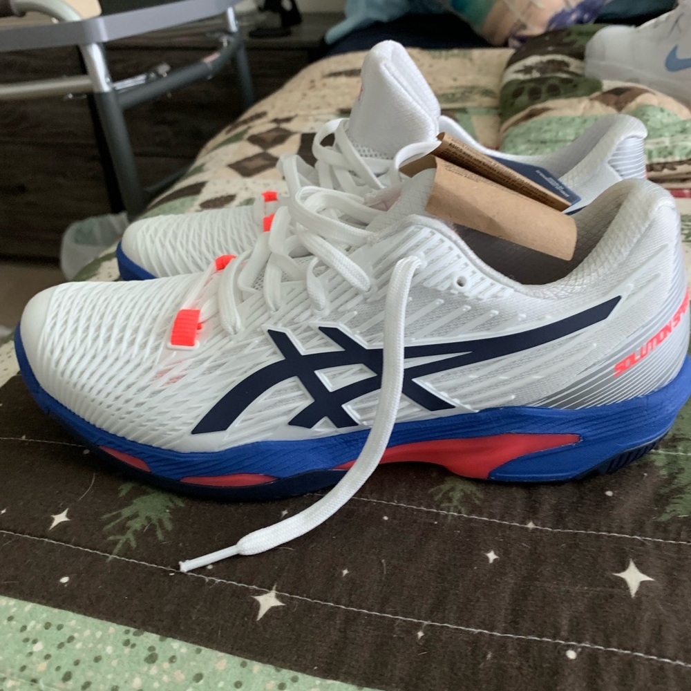 New Asics Soultion Speed FF 2 Tennis Sneaker. Womens size 10